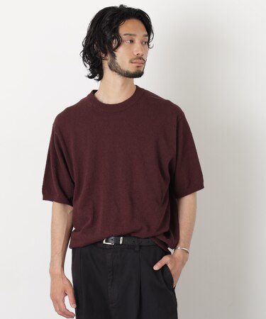 C／Ny ブークレ クルーネックニットTEE