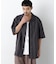 ｢FRENCH LINEN｣ フライフロント半袖シャツ