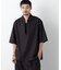 「FRENCH LINEN」イタリアンスキッパー半袖シャツ