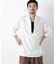 「FRENCH LINEN」イタリアンスキッパー半袖シャツ