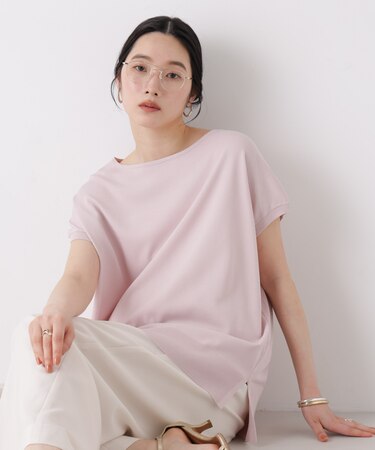 SUMMER VEIL KNIT ワイドプルオーバー