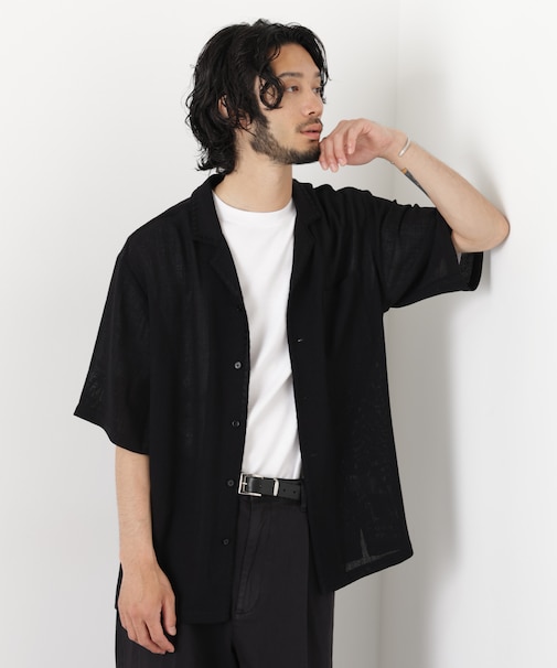 CLAM EMBROIDARY カラミシャツ
