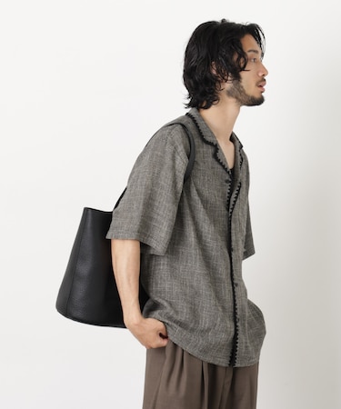 CLAM EMBROIDARY カラミシャツ