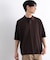 WEB限定／スキッパーテックニットポロシャツ／半袖