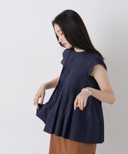 made in india タックステッチブラウス(セットアップ可)