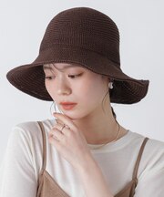 つば先ワイヤー入りサーモハット