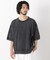 ケミカル加工袖線切替えTシャツ