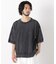 ケミカル加工袖線切替えTシャツ