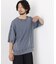 ケミカル加工袖線切替えTシャツ
