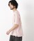 ヘリンボンジャガードTシャツ 半袖