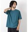 ヘリンボンジャガードTシャツ 半袖