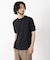 「モダンコンフォート」ヘリンボン クルーネックTシャツ 半袖