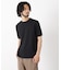「モダンコンフォート」ヘリンボン クルーネックTシャツ 半袖