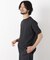「モダンコンフォート」ヘリンボン クルーネックTシャツ 半袖