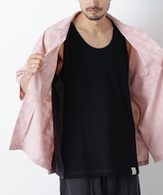 Raffy Cotton Jersey_切替タンクトップ
