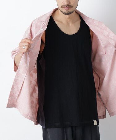 Raffy Cotton Jersey_切替タンクトップ