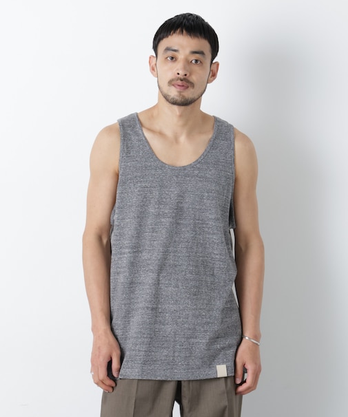 Raffy Cotton Jersey_切替タンクトップ