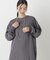 Hanes／1P BEEFY-T for HER ロングスリーブミドルT