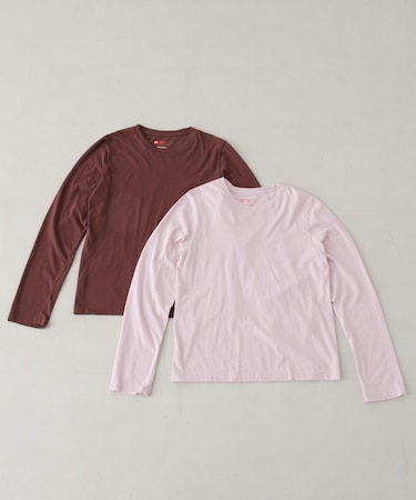 Hanes/2P Japan Fit for HER ロングスリーブT
