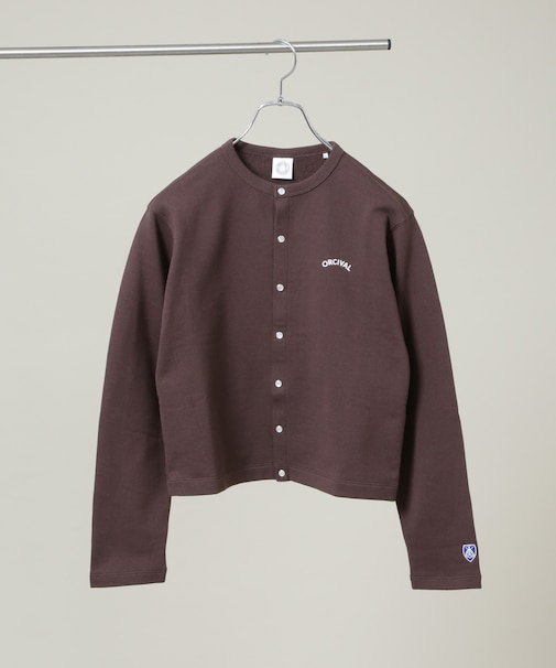 ORCIVAL/CREW NECK CARDIGAN