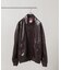 BARACUTA／別注 G9 フェイクレザー ショート ブルゾン
