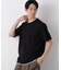 フェイクレイヤード鹿の子Tシャツ 半袖