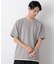 フェイクレイヤード鹿の子Tシャツ 半袖