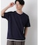 フェイクレイヤード鹿の子Tシャツ 半袖