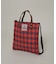 BARACUTA／BARACUTA TARTAN TOTE