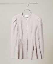 troisieme chaco／別注 PUFFY JACQUARD ジャケット