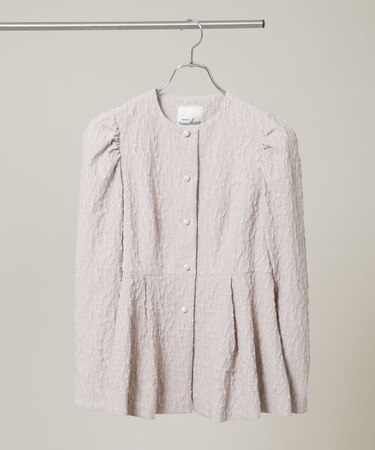 troisieme chaco/別注 PUFFY JACQUARD ジャケット