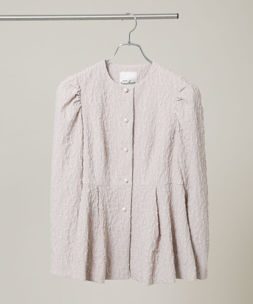 troisieme chaco/別注 PUFFY JACQUARD ジャケット