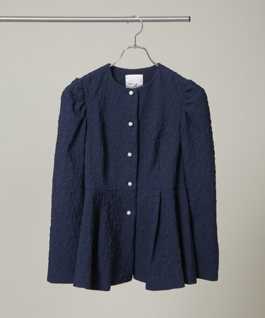 troisieme chaco/別注 PUFFY JACQUARD ジャケット