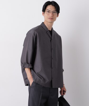 0 ZERO LAYER 9分丈 シャツジャケット(セットアップ可)