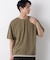 リブスムースTシャツ 半袖