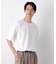 リンクスジャガードリーフ柄Tシャツ