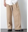 COOLMAX (R) 2タックワイドスラックス