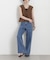 SOMETHING／LISA LACE UP WIDE