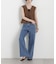 SOMETHING／LISA LACE UP WIDE
