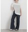 SOMETHING／LISA LACE UP WIDE