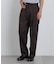 NewOnTrousers ウォッシュサテンWide テーパー