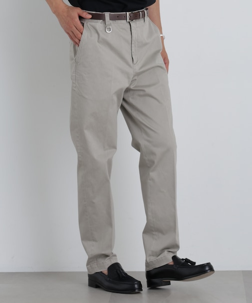 NewOnTrousers フェードサテンSlim テーパー