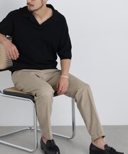 NewOnTrousers フェードサテンSlim テーパー