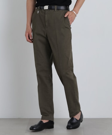 NewOnTrousers フェードサテンSlim テーパー