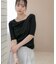 WEB限定／タックアシメフライスカットデザイントップス