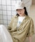 WEB限定／フラワーレーススキッパープルオーバーシャツ