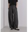 ウエストフロントリボンバルーンパンツ