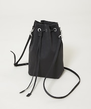 ITTI／別注 DRAWSTRING POUCH ／ ミリクロス