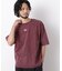 ワンポイントピグメントTシャツ 半袖