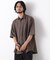 ビッグドレープ クールシャツ 半袖（セットアップ可）